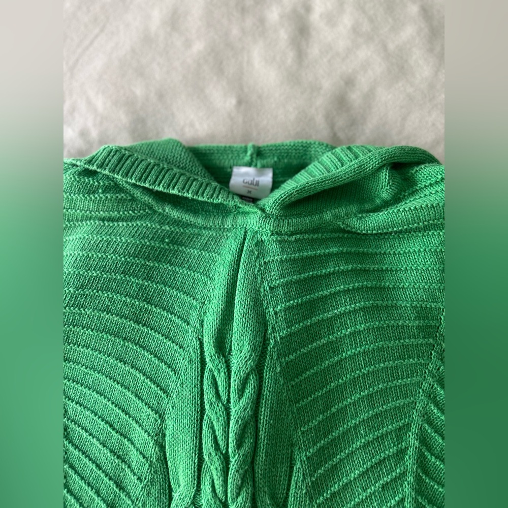 CAbi Green Cowl Neck Sweater - Picture 3 of 7